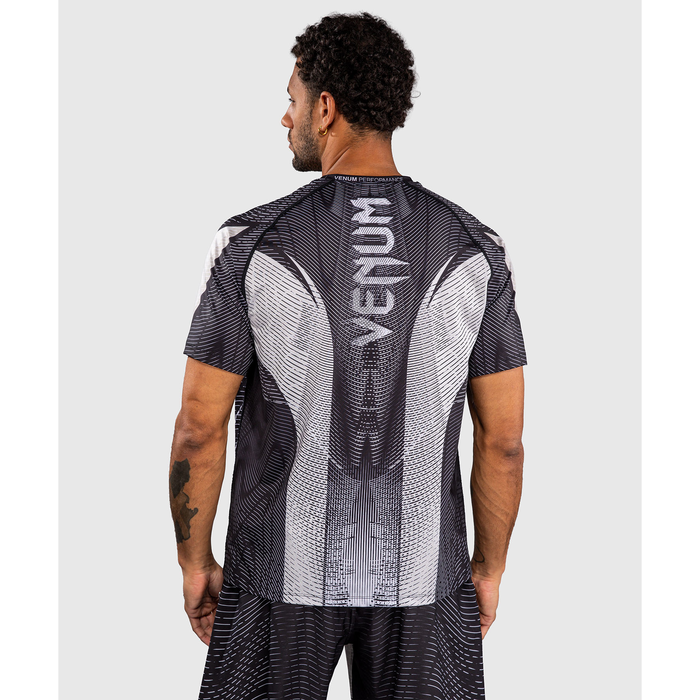 Venum GALACTIC 3.0 Dry Tech T-paita Off-White/Musta