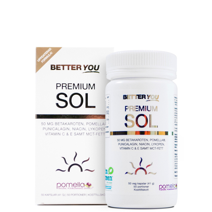 Premium Sol Beta-Carotene 50 kapselia