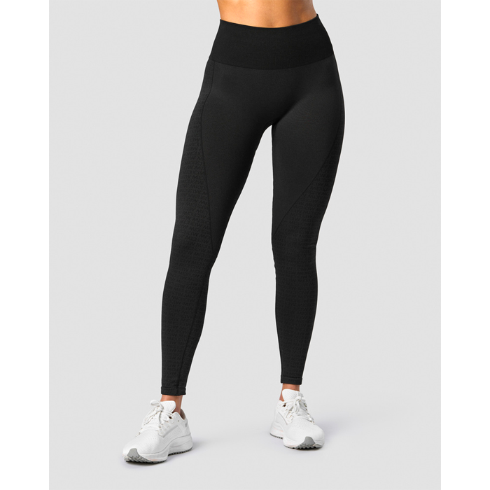 ICANIWILL Signature Seamless Tights Black