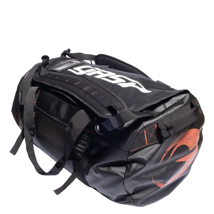 Duffel Bag Gym Bag Musta/Punainen