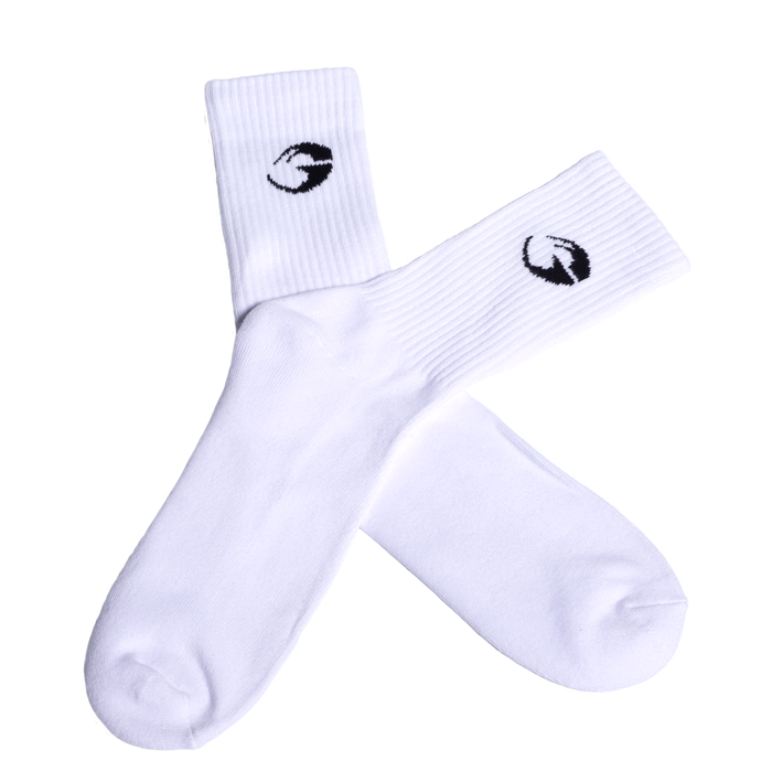 Gasp Crew Socks 1-pack, White