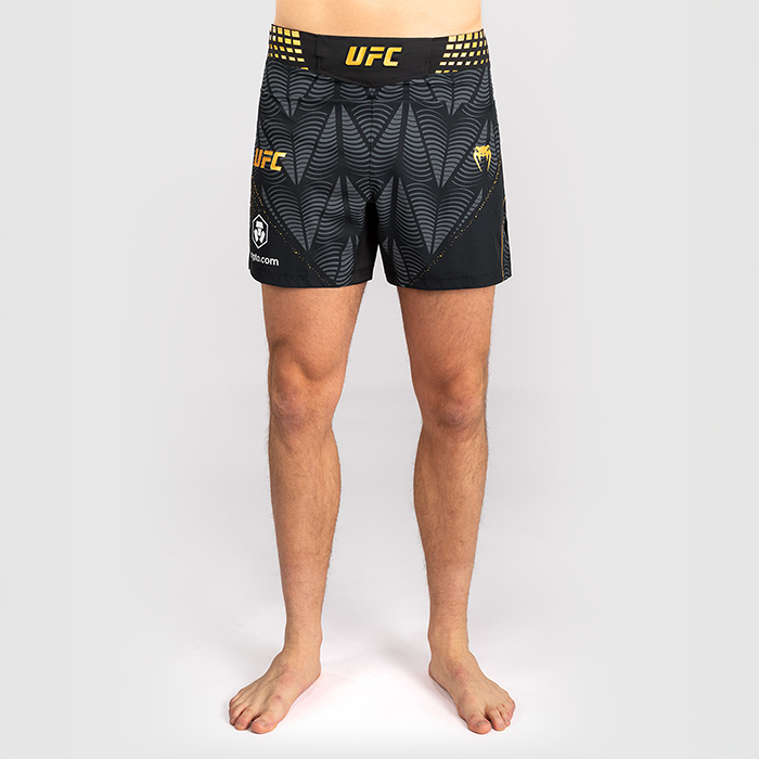 UFC Zenith by Venum Fight Night Fightshortsit Lyhyt malli Musta Kulta