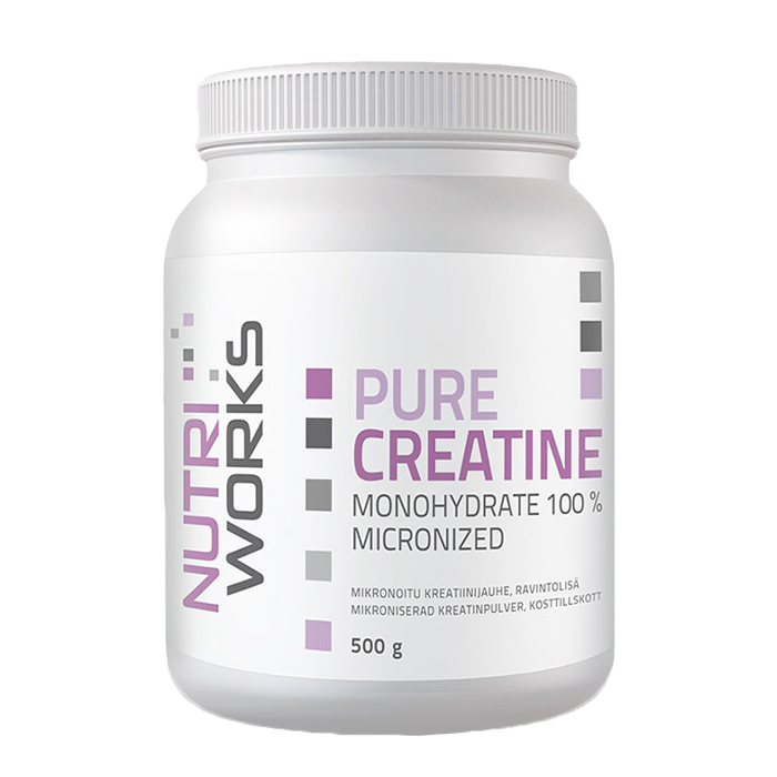 Pure Creatine monohydrate 100% 500 g Natural