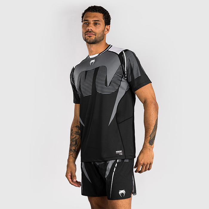 Venum Adrenaline Dry Tech T-paita Musta Harmaa