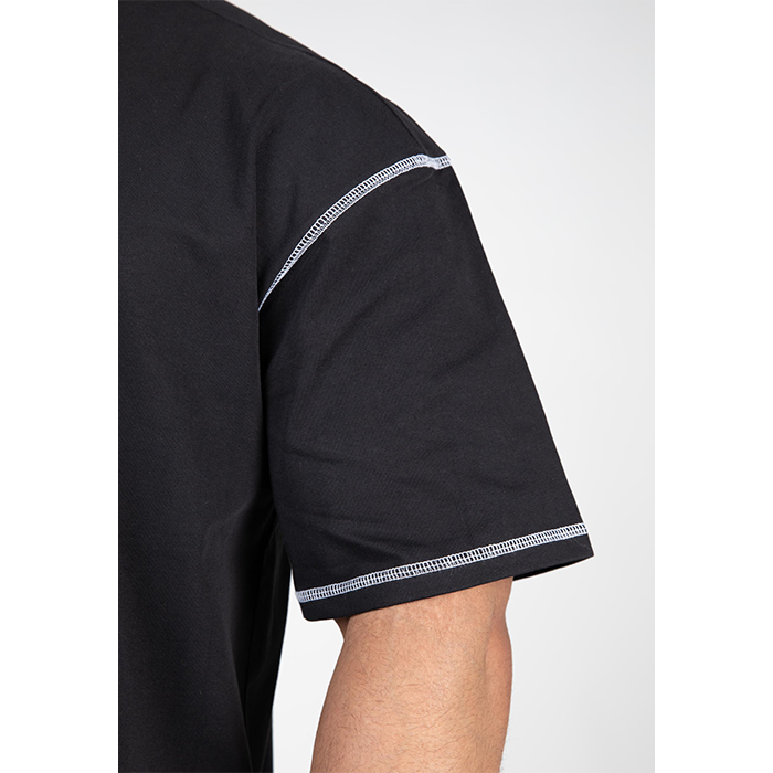 Saginaw Oversized T-Shirt, Black