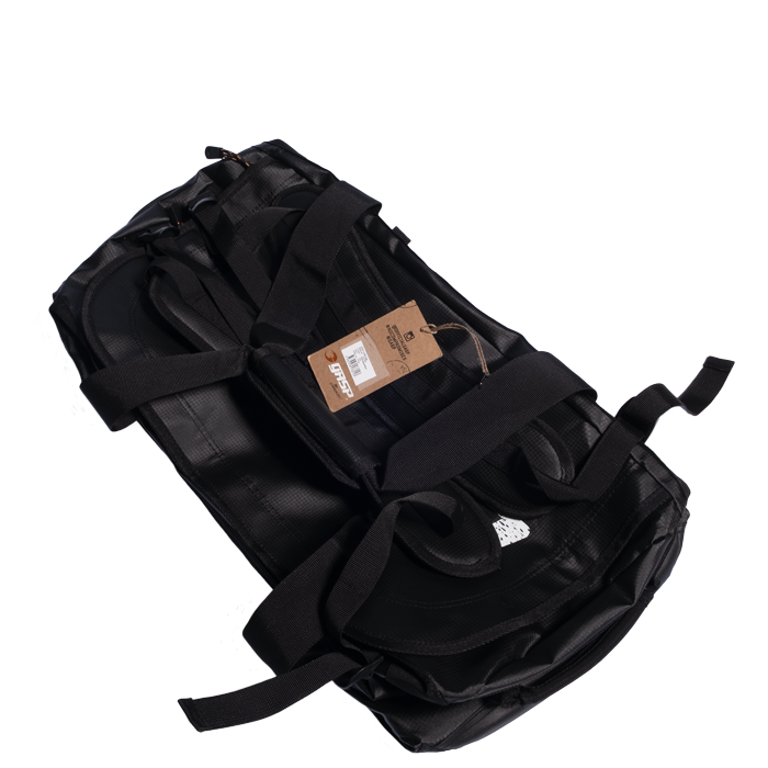 Duffel Bag Gym Bag Musta/Punainen