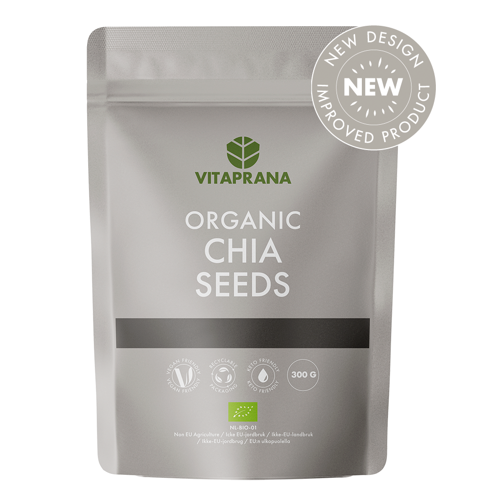 Organic Chia Seeds, 300 g