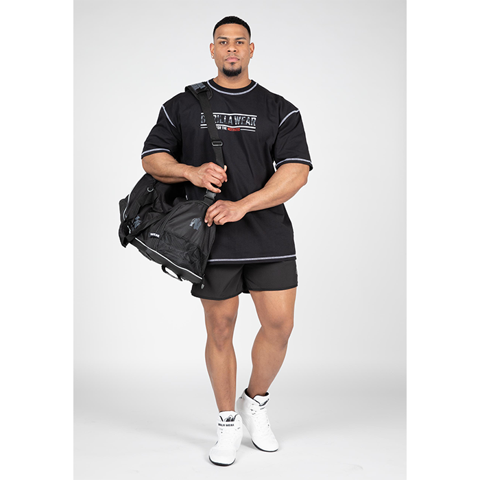 Saginaw Oversized T-Shirt, Black