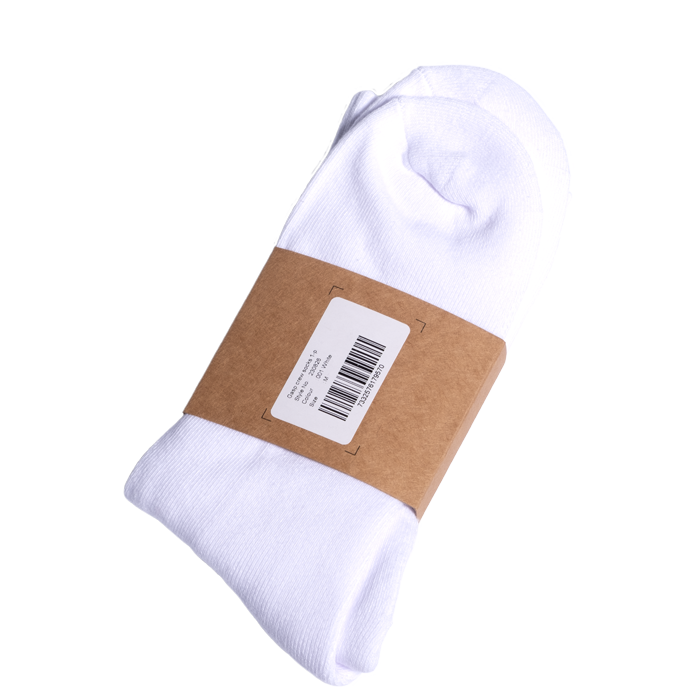 Gasp Crew Socks 1-pack, White