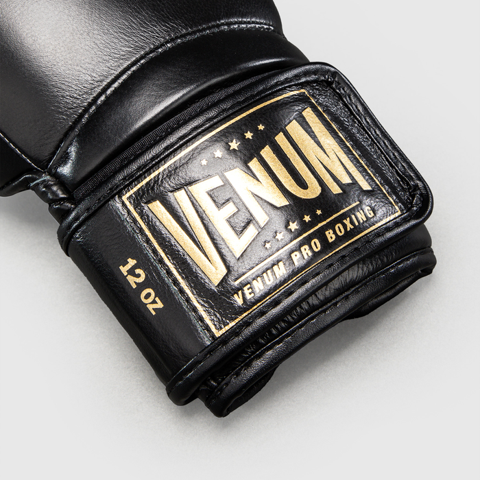 VENUM X MIKE TYSON TIGER Nyrkkeilyhanskat Musta/Kulta