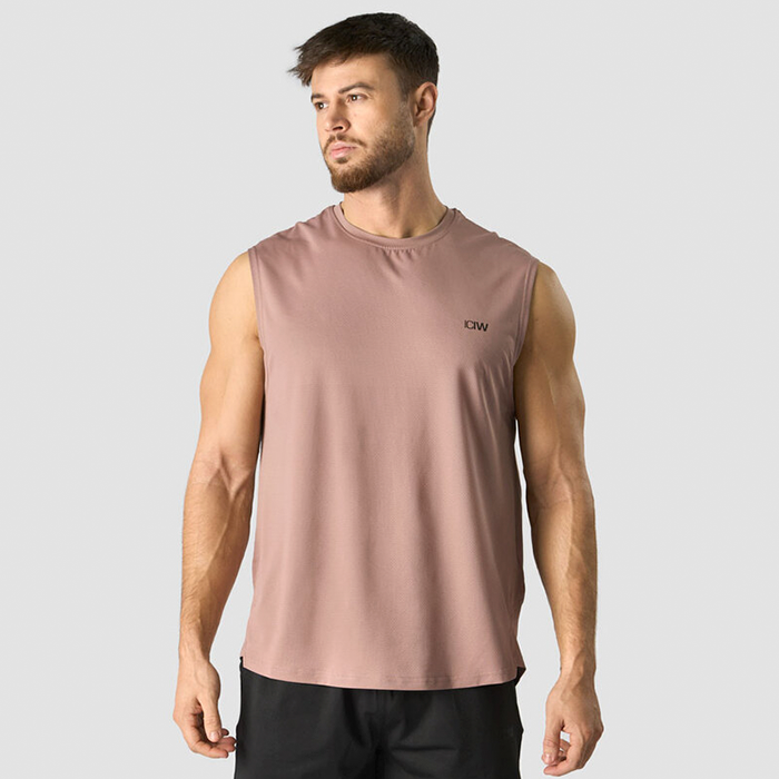 Stride Sleeveless T-shirt, Light Mauve