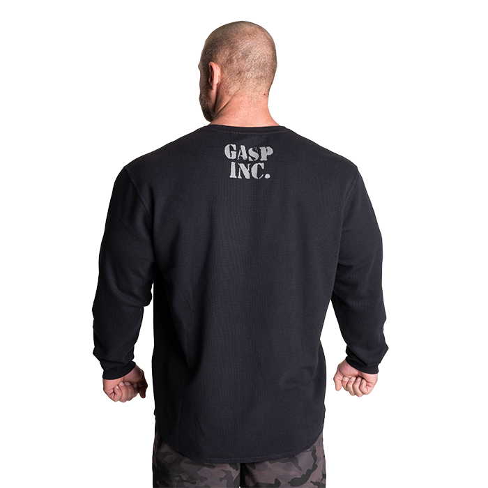 Thermal Gym Sweater, Asphalt
