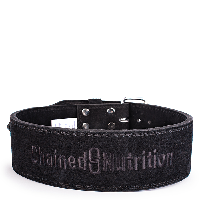 Chained Nutrition Gear Lifting Belt Black