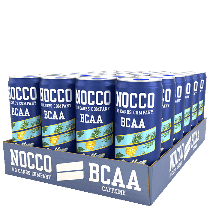 24 x NOCCO BCAA, 330 ml, Caribbean
