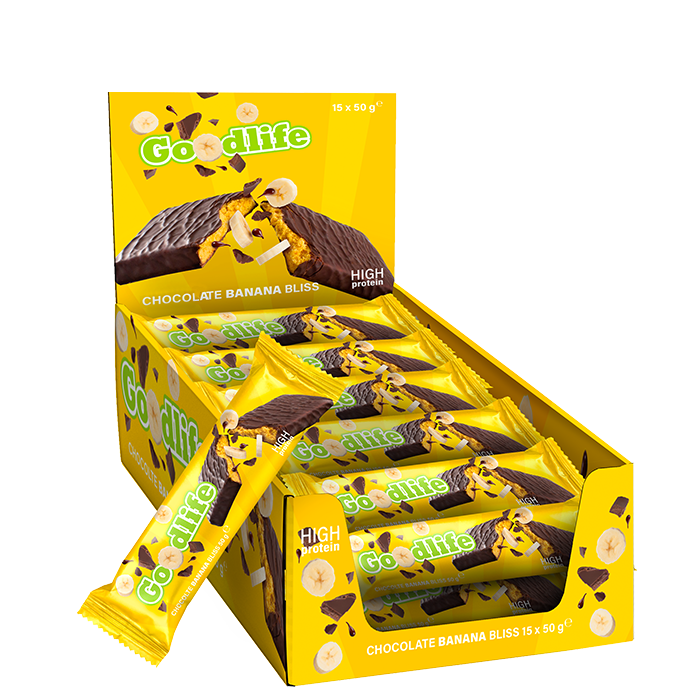15 x Proteiinipatukka 50 g chocolate_banana_bliss