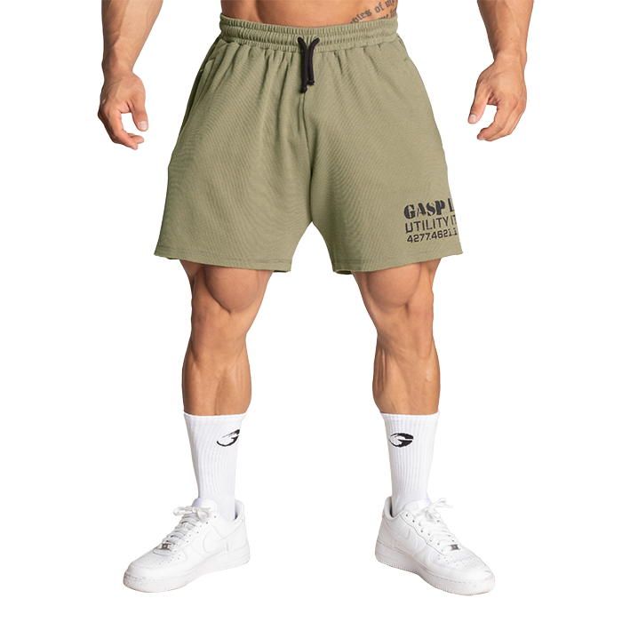 Thermal Shorts 6", Washed Green