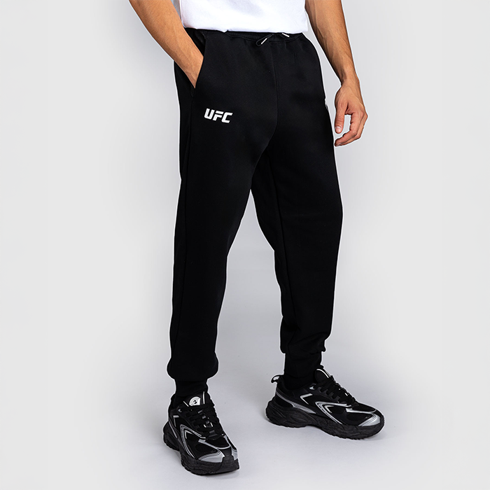 UFC Zenith by Venum Replica Jogger-housut Musta Valkoinen