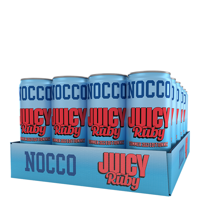 24 x NOCCO BCAA 330 ml Juicy Ruby