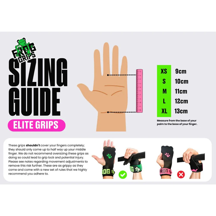 Frog Grips Elite OG Treenikahvat 4.0 Vihre&auml;