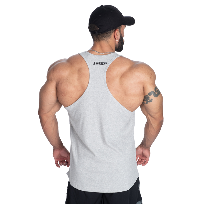 Gasp Rib Essential T-Back Harmaa