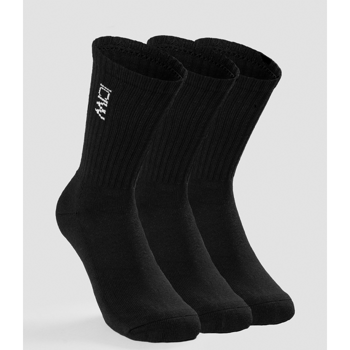 ICANIWILL Training Socks 3-pack Black