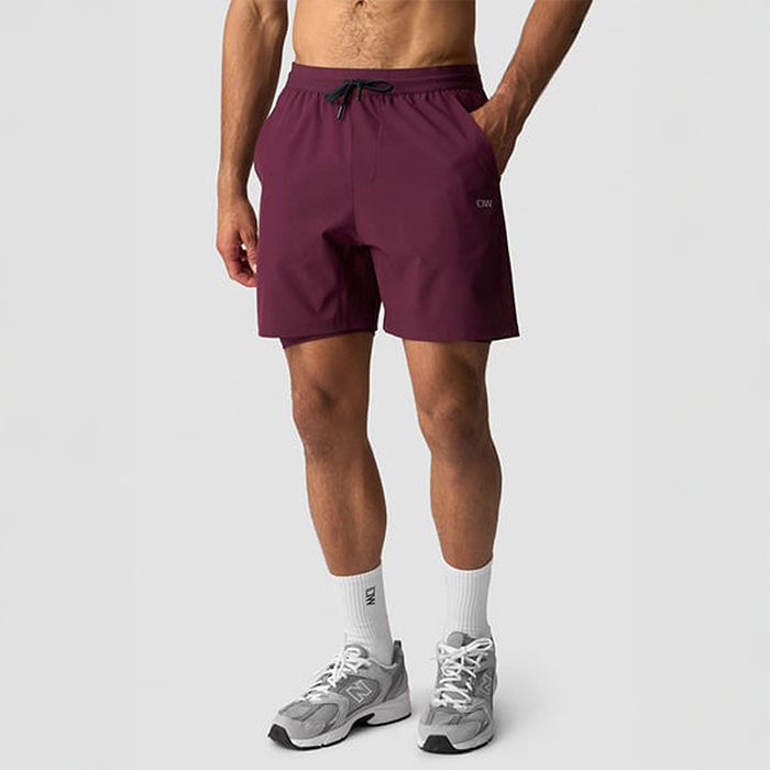 Workout 2-in-1 Shorts Ruskea