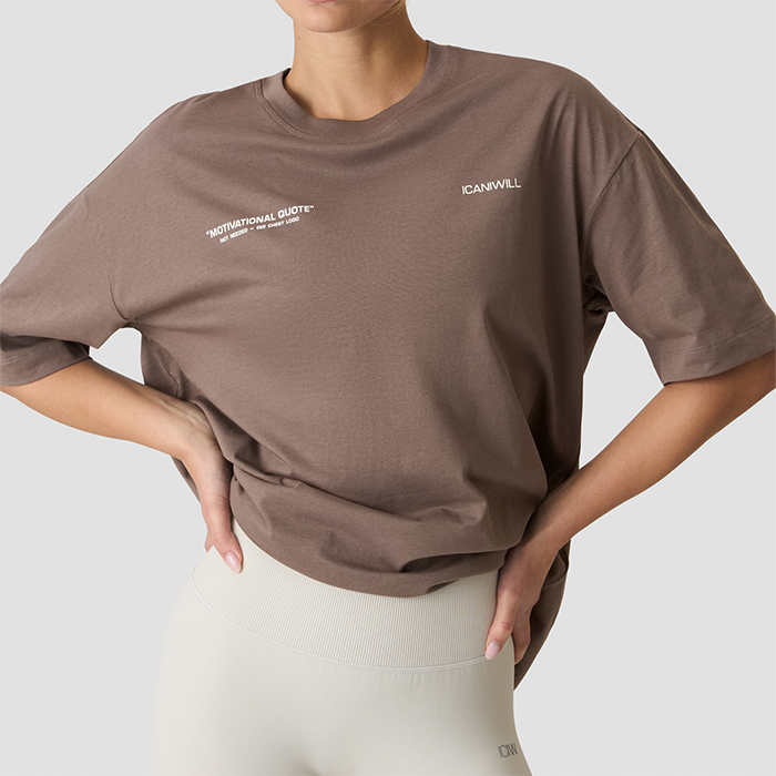 Everyday Oversize T-paita Harmaa