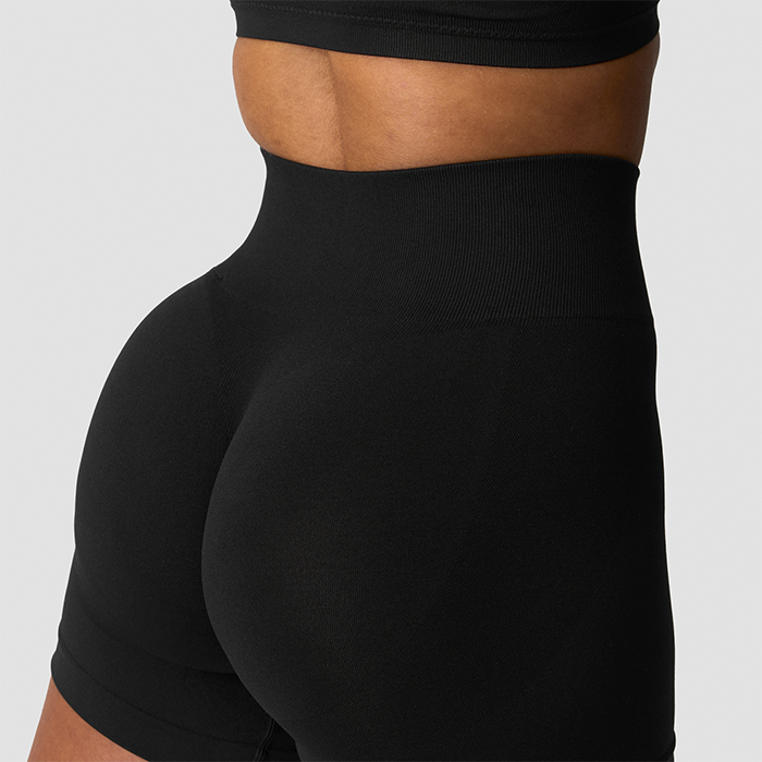 Smooth Midi Shorts Musta
