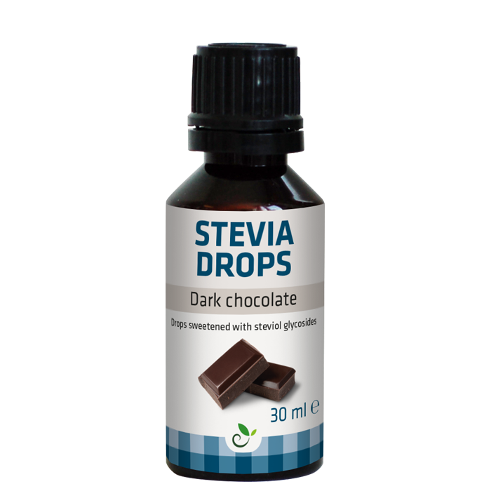 Stevia Tipat Tummasuklaa