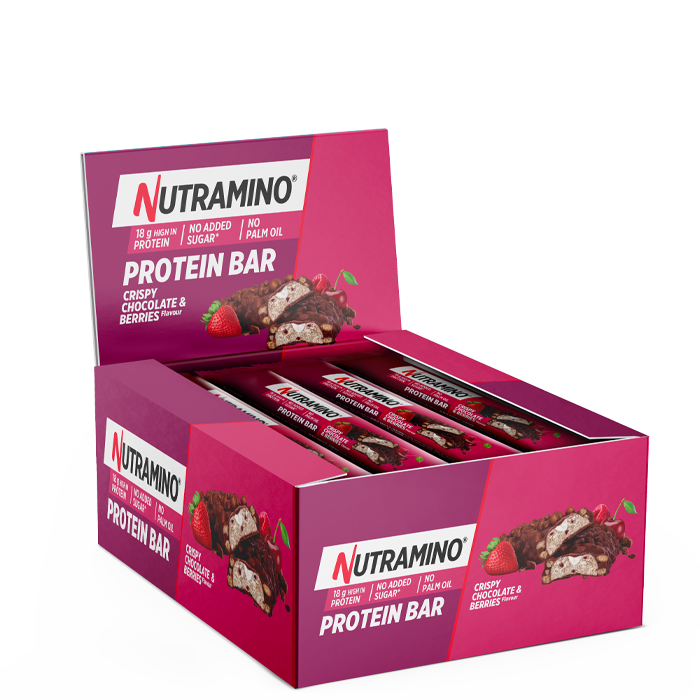 Nutramino Fitness Nutrition 12 x Nutramino ProteinBar Crispy 55 g