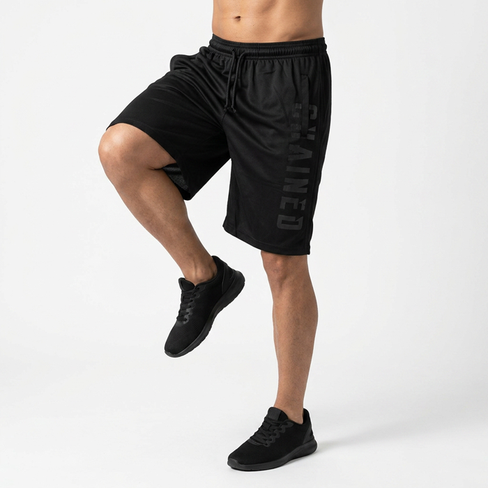 Chained Mesh Shorts Musta