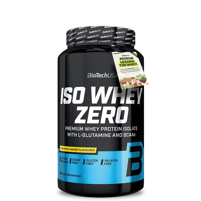 Iso Whey Zero Heraproteiini-isolaatti 908 g pineapple_mango