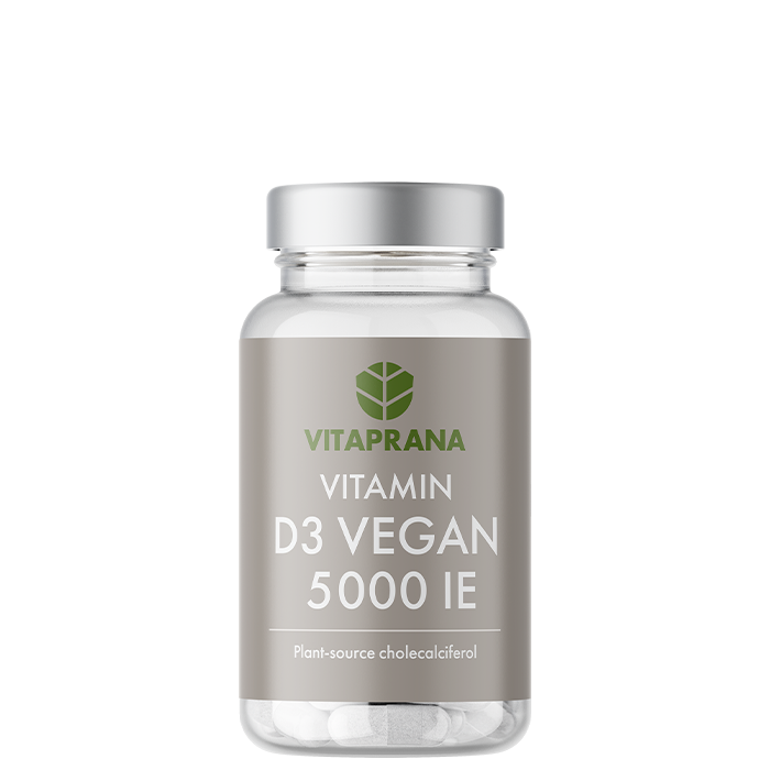 Vitamin D3 Vegaani 5000 IE, 110 kapselia