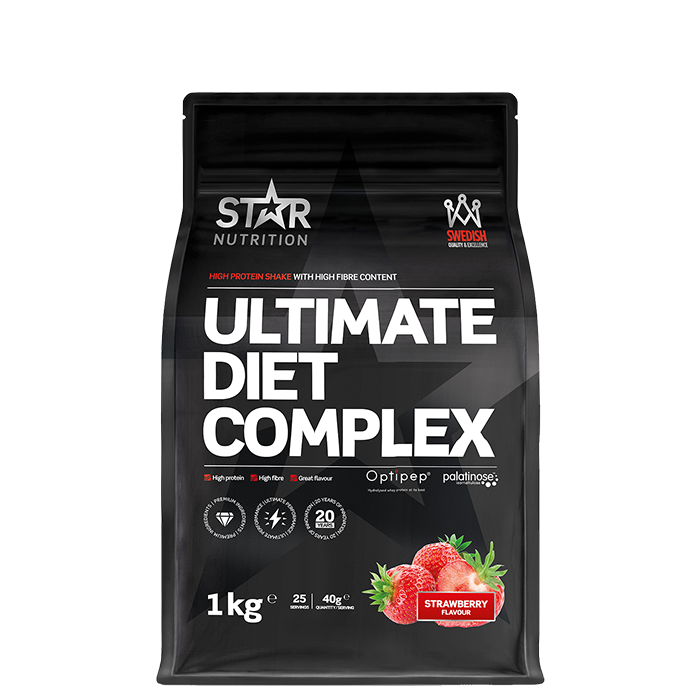 Ultimate Diet Complex Ateriankorvike 1 kg strawberry