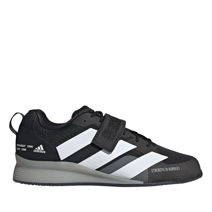 Adipower Weightlifting 3 Kengät Musta/Valkoinen/Harmaa