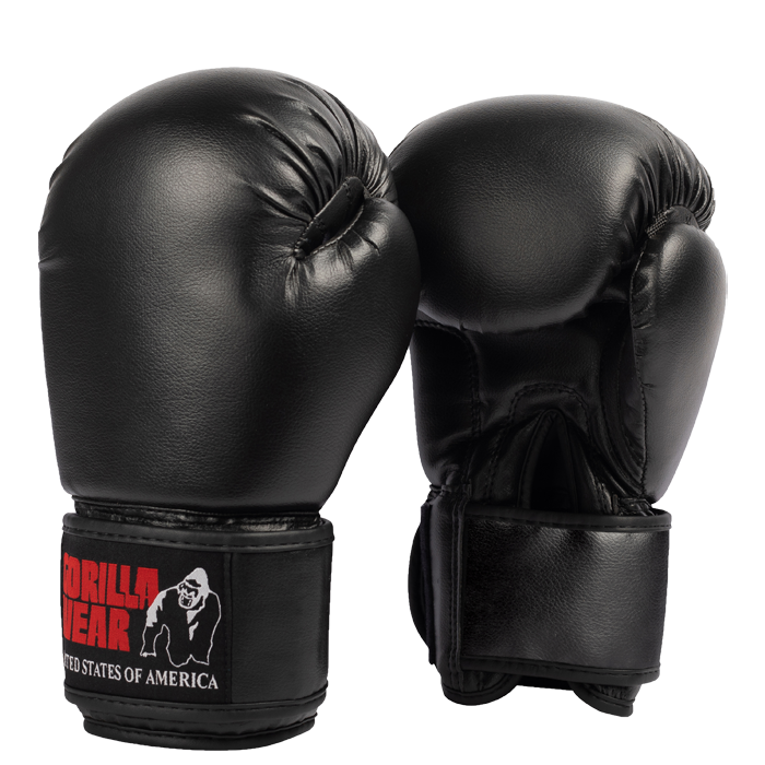 Gorilla Wear Gear Mosby Boxing Gloves Black