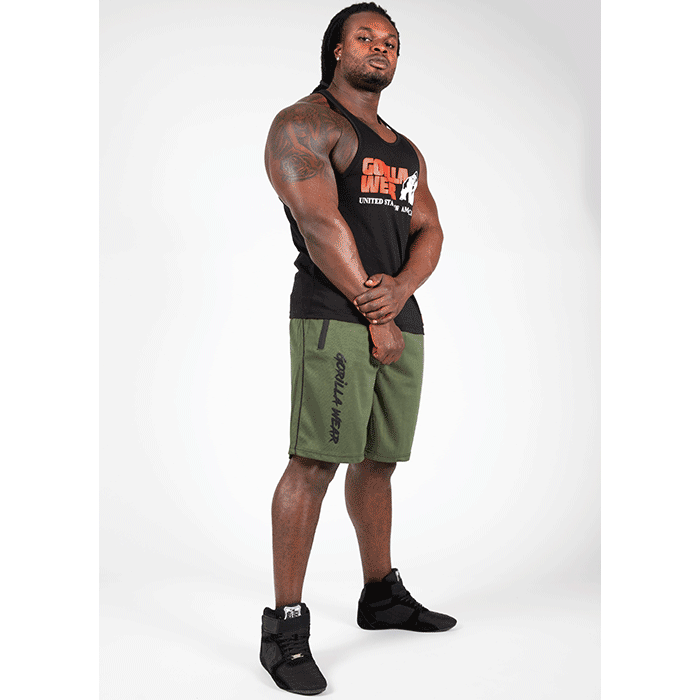 Mercury Mesh Shorts, Army Green/Black