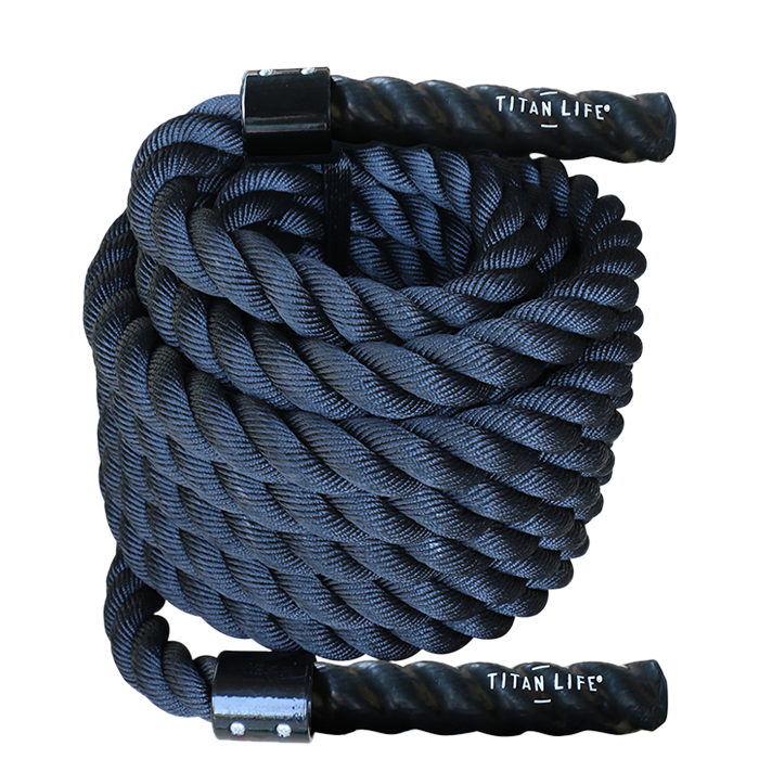 PRO Gym Rope Musta