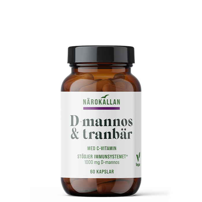 D-Mannoosi + Karpalo 60 kapselia