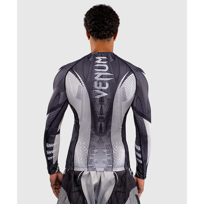 Venum GALACTIC 3.0 pitk&auml;hiha Rashguard Off-White/Musta