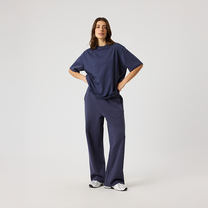 Studio Oversized T-paita Harmaa