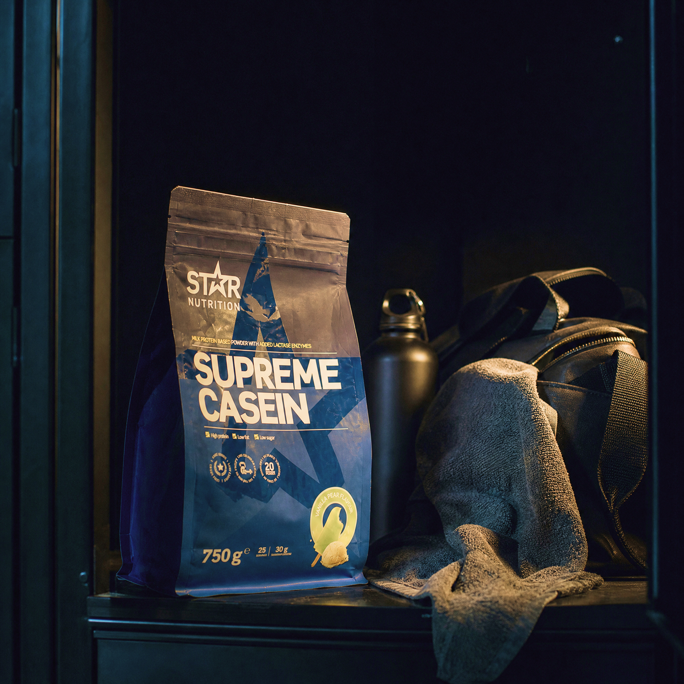 Supreme Casein 750 g vanilla_pear