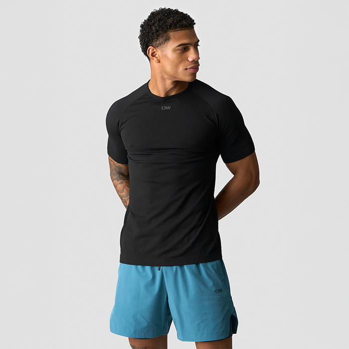 Sculpt Seamless T-paita Musta
