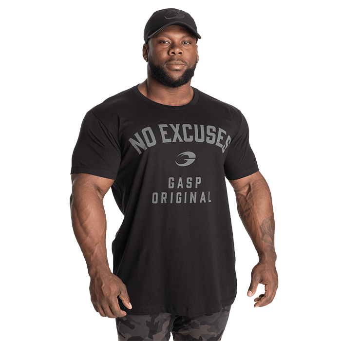 GASP Atlas Tee Black No Excuses