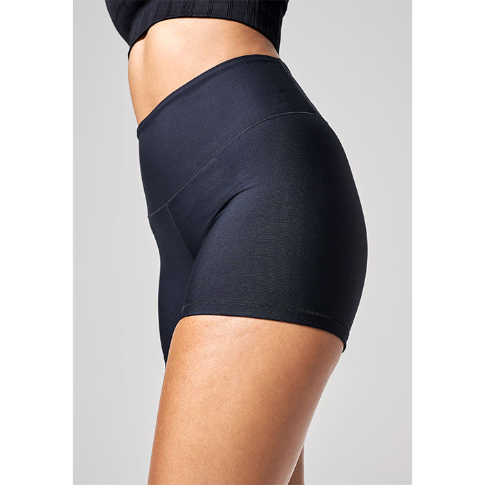 Ultra High Waist Hot Pant, Black