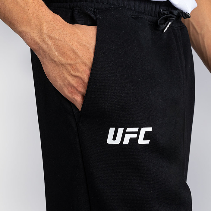 UFC Zenith by Venum Replica Jogger-housut Musta Valkoinen