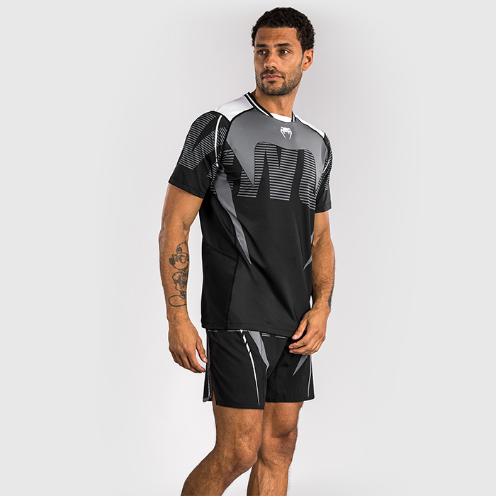 Venum Adrenaline Dry Tech T-paita Musta Harmaa