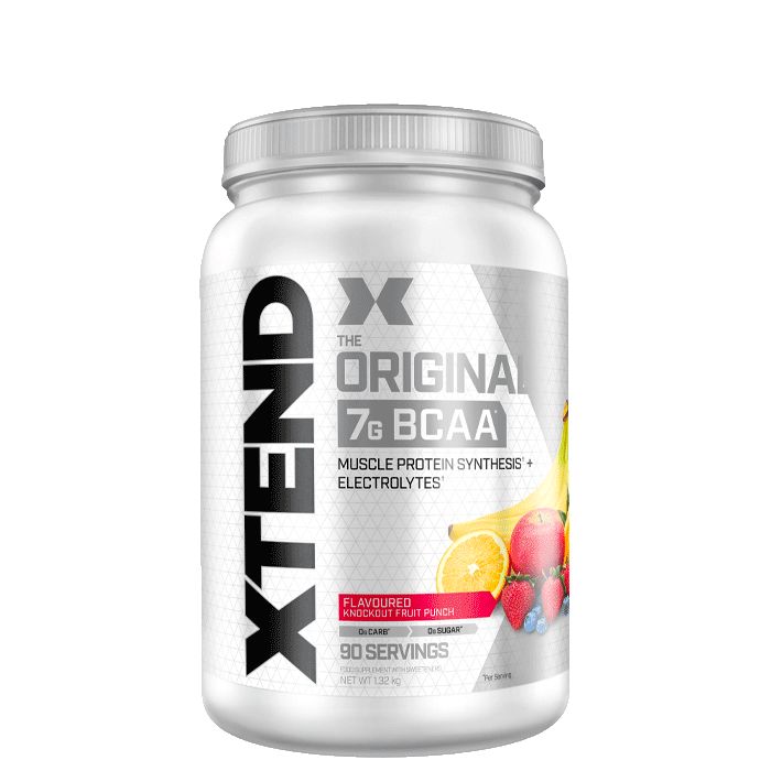 Xtend BCAA Powder 90 annosta fruit_punch