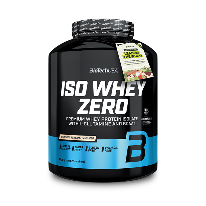 Iso Whey Zero Lactose Reduced 1816 g cookies_and_cream