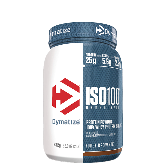 Iso-100 heraproteiini-isolaatti 932 g fudge_brownie